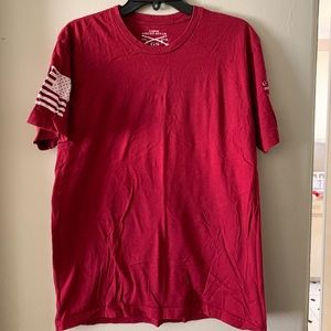 Grunt style red tee